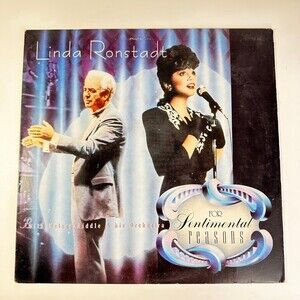Vinyl Record Linda Ronstadt For Sentimental Reasons 1986 Asylum